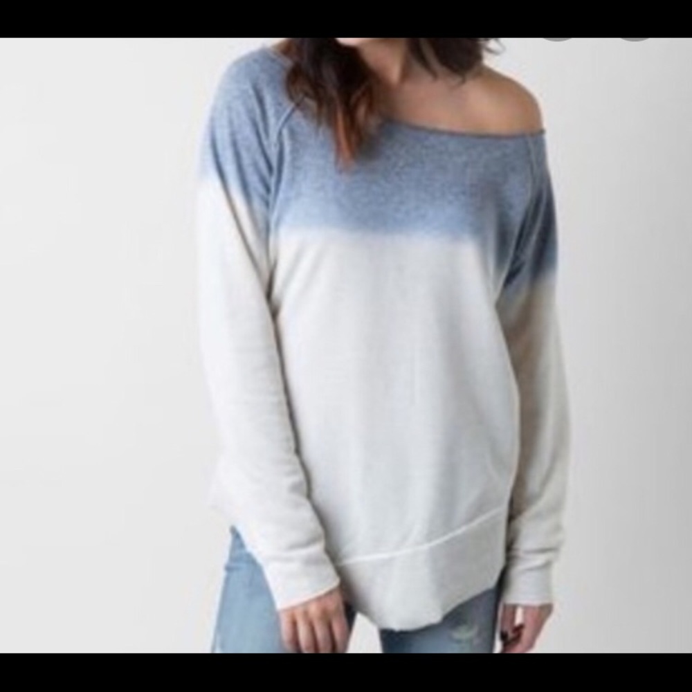 Gilded Intent ombré sweater